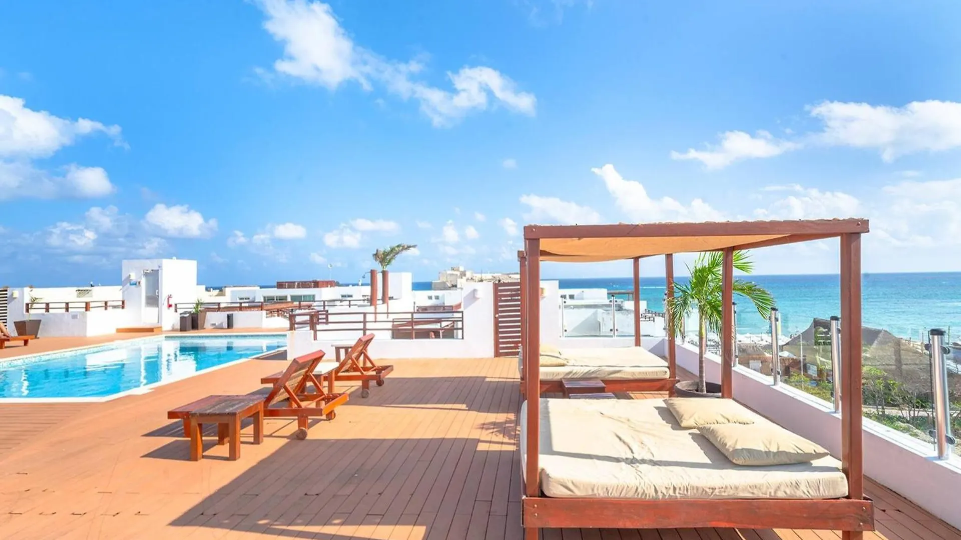 Feriehus Penthouse Turquesa - Beachside - At Casa Del Mar Condos Playa del Carmen Mexico